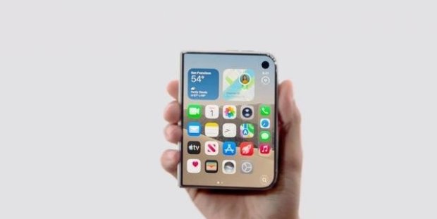 苹果首次公布折叠屏iPhone Duo电池容量：4883mAh 由两块电池组成
