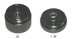 提供2X和1.5X C接口增倍镜
