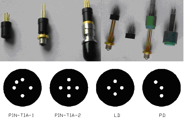 LD PIN-TAI 测试座(4PIN 5PIN 都有见 附图)