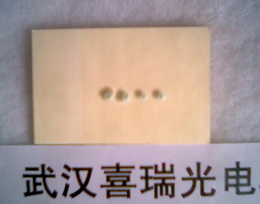 提供晶体/玻璃打孔服务